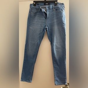 Hollister California denim skinny men jeans ,W34 L32
